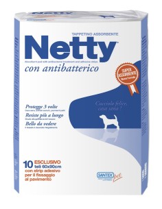 Netty 60x90 self-adhesive nappy pad 10 pcs 2