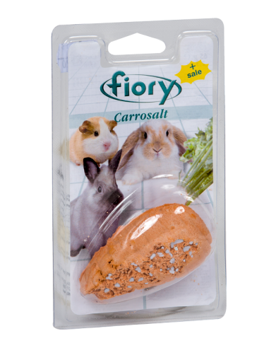 Fiory Mineral Block for rodents Carrot 65 g