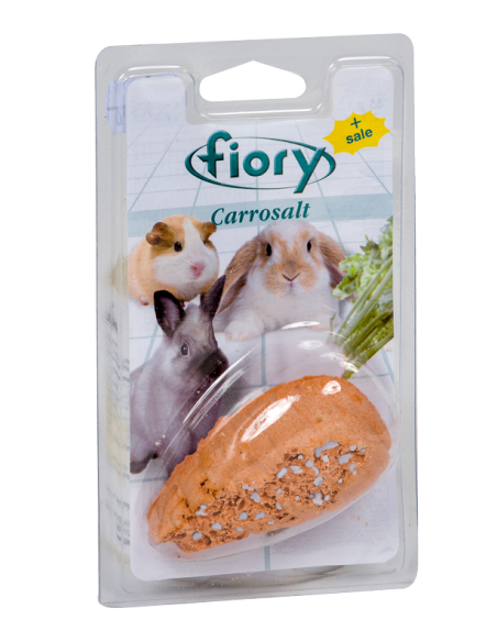 Fiory Mineral Block for rodents Carrot 65 g