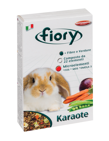Fiory Karaote mixture for Dwarf Rabbits 850 g