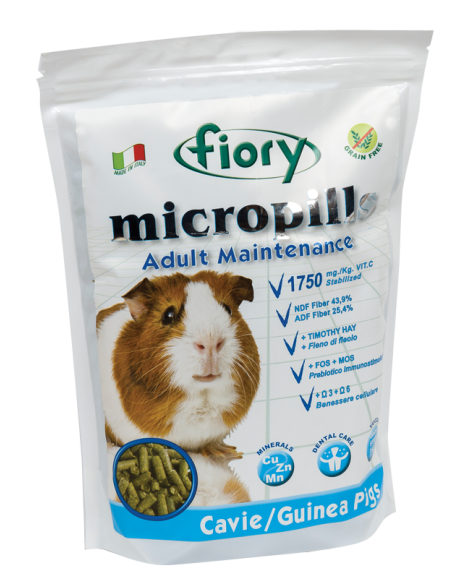 Micropills No Grain food for Adult Guinea Pigs 850 g