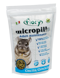 Micropills No Grain food for Adult Chinchillas 850 g