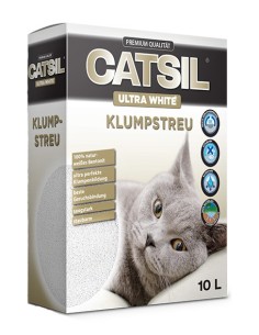 Catsil Ultra White cat litter 10 L BOX