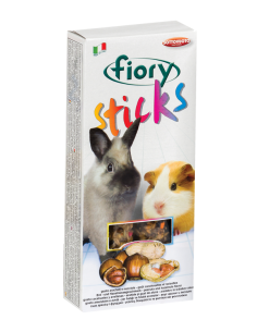 Fiory Sticks for Rabbits & Guinea Pigs with nuts 100 g
