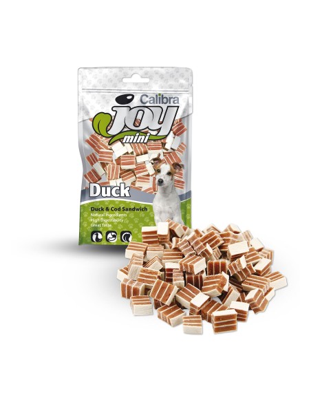 Calibra Joy Mini Duck & Cod Sandwich dog treat 70 g