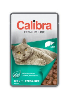 Calibra Cat Premium Sterilised Liver 100g
