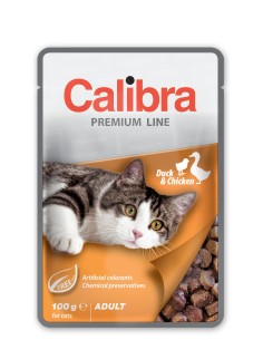 Calibra Cat Premium Adult Duck & Chicken 100 g