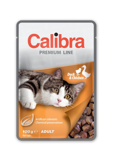 Calibra Cat Premium Adult Duck & Chicken 100 g