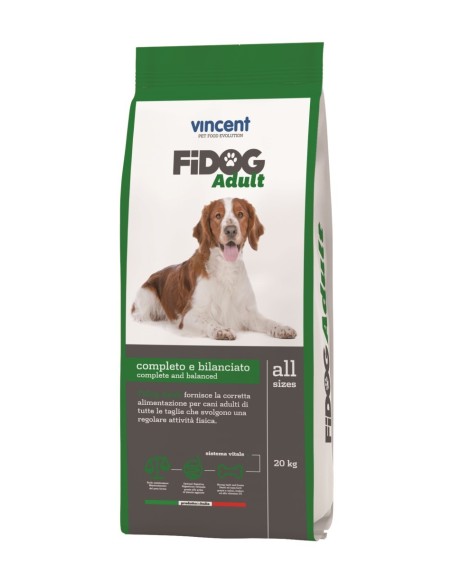 Vincent Fidog Adult dog food 20kg