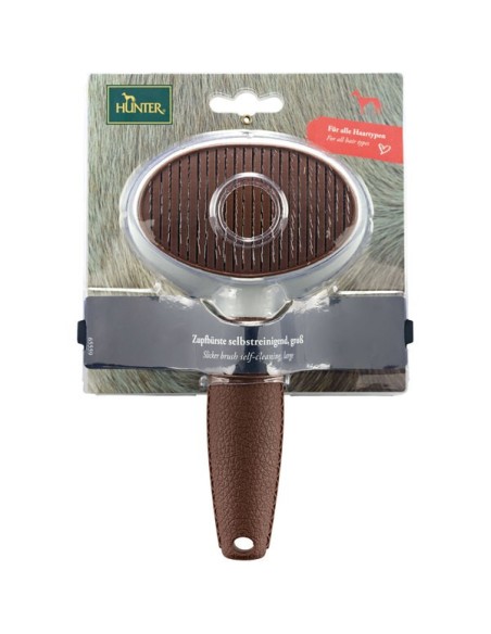 HUNTER SPA mehkožičnata samočistilna krtača S (16cm)