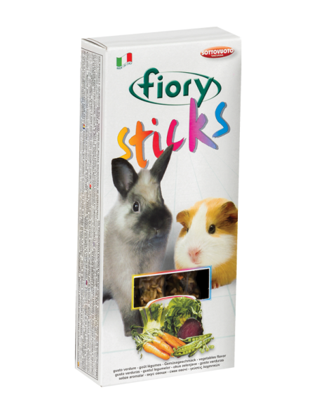 Fiory Sticks for Rabbits & Guinea Pigs with Vegetables 100 g