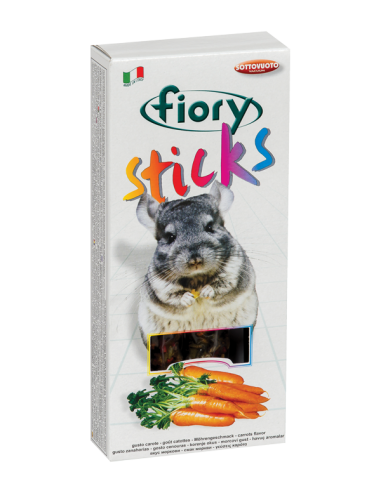 Fiory Sticks for Chinchillas with carrots 80 g