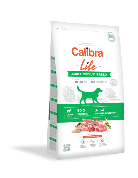 Calibra Life Adult Medium Jagnje 2,5kg