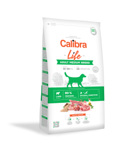 Calibra Dog Life Adult Medium Breed Lamb 12 kg