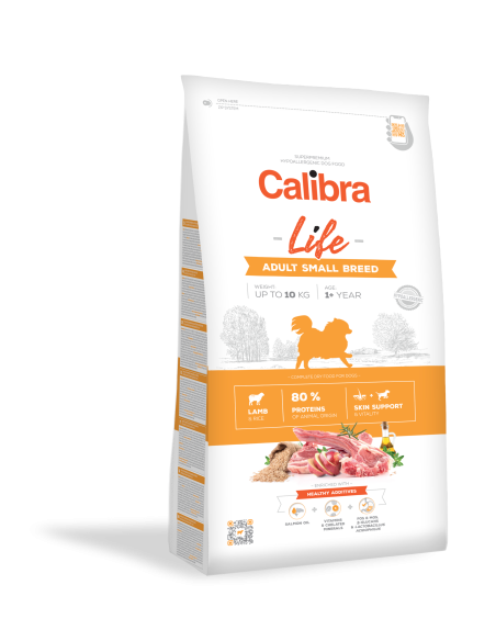 Calibra Dog Life Adult Small Breed Lamb 1,5 kg