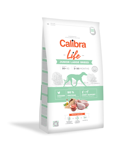 Calibra Dog Life Junior Large Breed Chicken 12kg