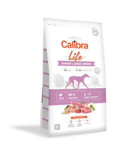 Calibra Dog Life Junior Large Breed Lamb 12 kg