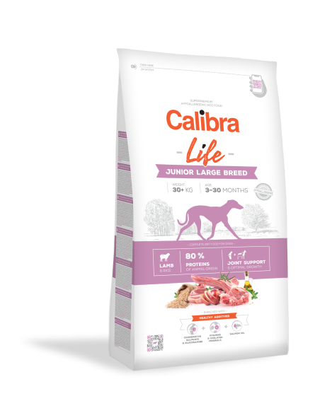 Calibra Dog Life Junior Large Breed Lamb 12 kg