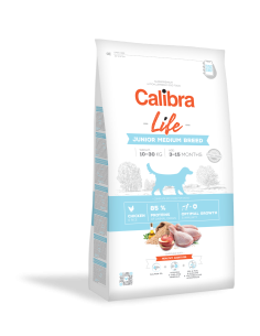 Calibra Dog Life Junior Medium Breed Chicken 2,5 kg