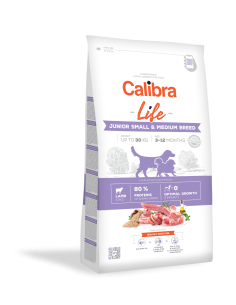 Calibra Dog Life Junior Small&Medium Breed Lamb 12 kg