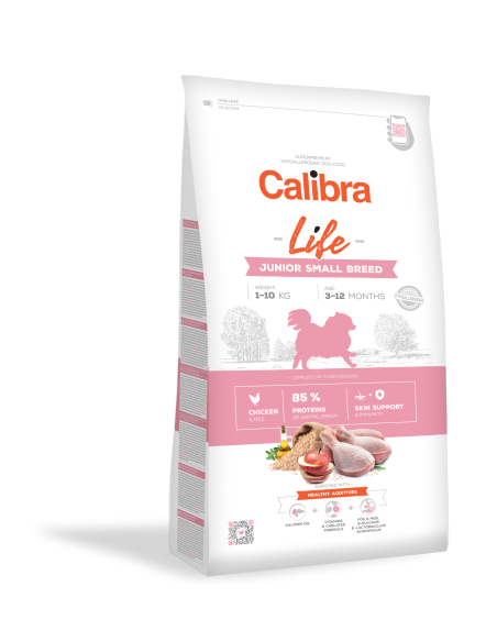 Calibra Dog Life Junior Small Breed Chicken 1,5 kg