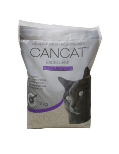 Cancat Excellent cat litter - Lawender 12kg