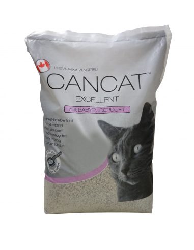 Cancat Excellent cat litter - babypowder 12kg
