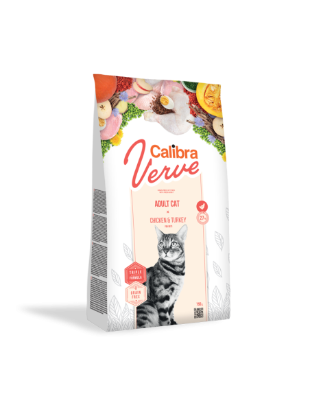 Calibra Verve Adult Chicken & Turkey 750 g