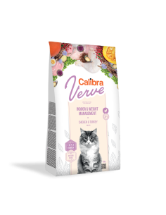 Calibra Verve Indoor & Weight with Chicken and Turkey 3,5 kg