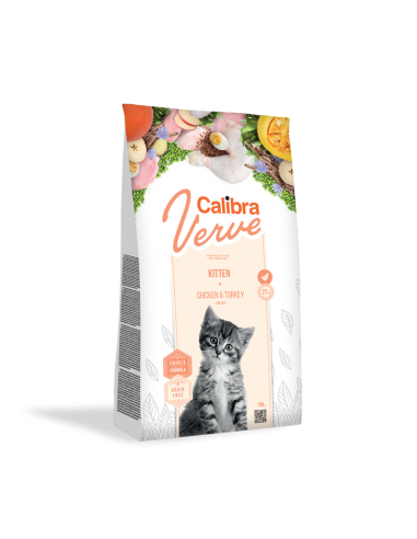 Calibra Verve Kitten Piščanec & Puran 3,5 kg