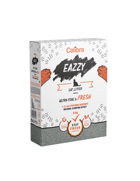 Calibra Eazzy Cat Ultra Fine & Fresh litter 6 kg