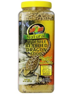 Zoo Med Natural Juvenile Bearded Dragon Food 567 g