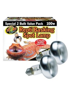 Zoo Med Repti Basking Spot Lamp Value Pack 2pcs 100W