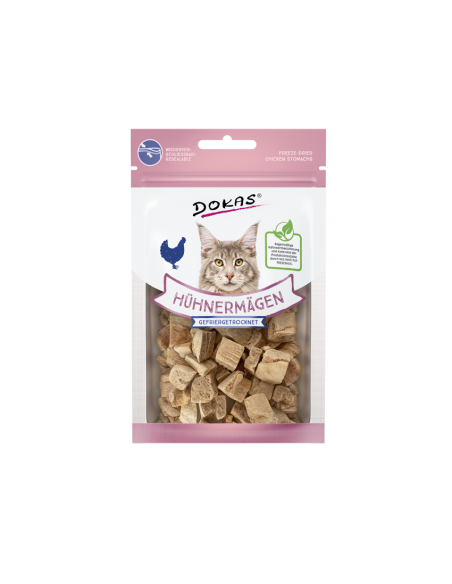 Dokas Prigrizek za mačke piščančji želodčki 12g