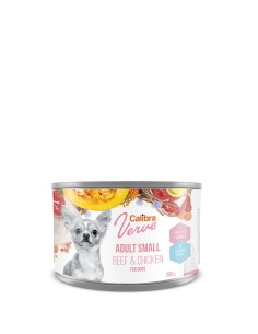 Calibra Dog Verve Adult Small Beef&Chicken can 200g