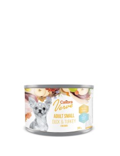 Calibra Verve Adult Small konzerva Puran & Raca za pse 200g