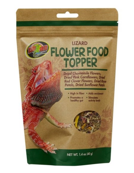 Zoo Med Lizard Flower Food Topper 40g