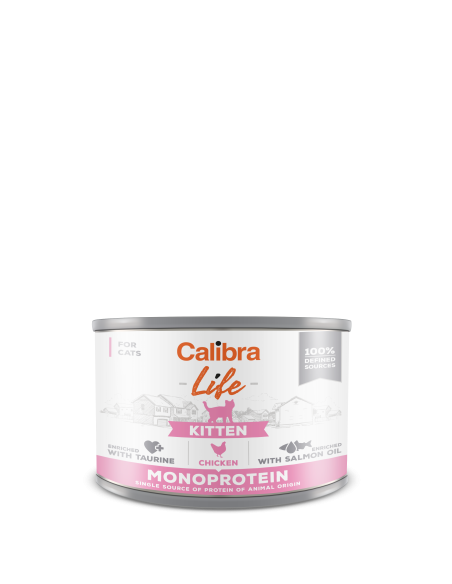 Calibra Life Kitten hrana za mačje mladiče, piščanec 200 g