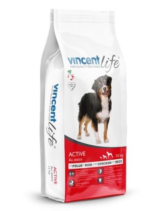 Vincent Life Active Adult chicken 15 kg