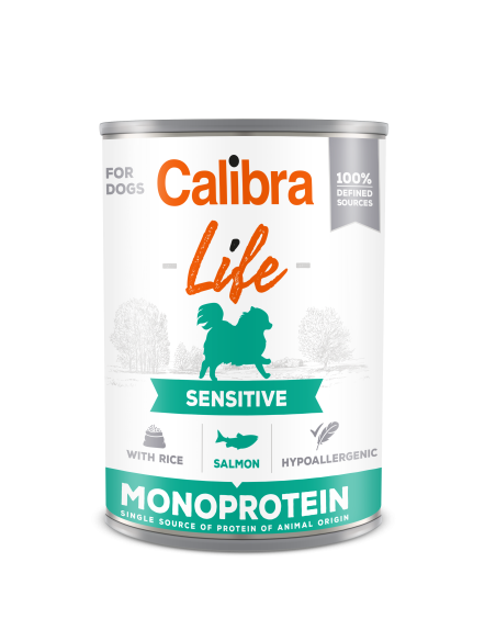 Calibra Life Sensitive konzerva Losos 400g