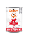 Calibra Life Adult wet food Beef with carrots 400g