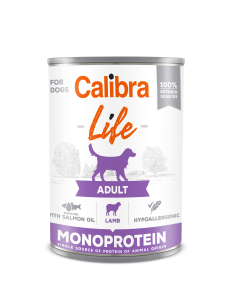 Calibra Life Adult wet food Lamb & Rice 400g