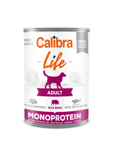 Calibra Life Adult wet food Wild Boar & Cranberries 400g