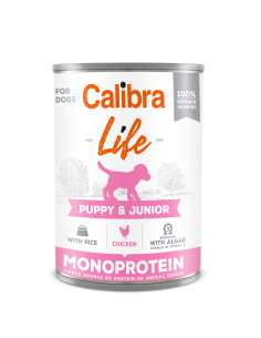 Calibra Life Puppy & Junior wet food Chicken 400g