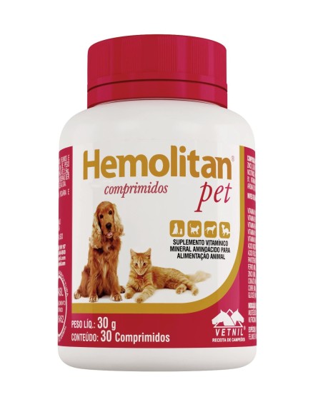 VETNIL HEMOLITAN PET 30 TABLET