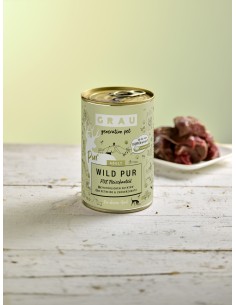 Grau Generation Pet dog can, Wild Pur 400g 2