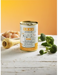 Grau GP Poultry & Parsnip & Broccoli, can for dogs 400 g 2