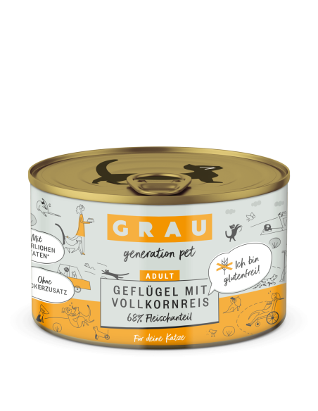 Grau GP Adult Perutnina & Polnozrnati riž 200g