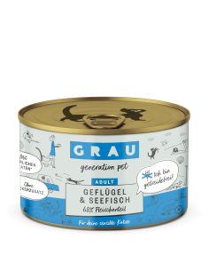 Grau Generation Pet Adult, Poultry and Sea Fish 200g