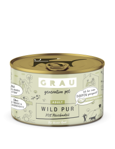 Grau Generation Pet dog can, Wild Pur 200g